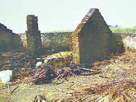  85 thousand properties Ash in fire